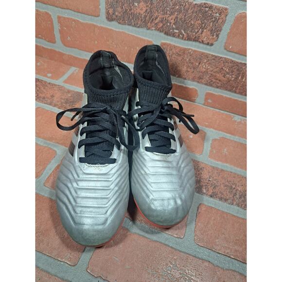 Adidas Predator 19.3 FG W, US Size 5 Gray Black - Picture 3 of 6